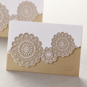 Luxury-premium-laser cutting wedding cards